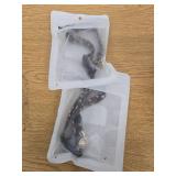 2 Count of Raisingwell Cotton Dog Collar Purple Flower Pattern Small to Medium Breed Dogs (S)