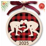 2025 Wrestling Christmas Ornament-2 Pack