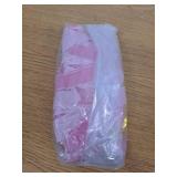 Velvet Christmas Bows 23.6x11.8 Inch Large Rustic Wreath Bows Christmas Tree Door Staircase Bow Ribbon Decor Indoor Outdoor Xmas Decoration (Pink-8pcs)