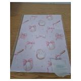 Baseball Wrapping Paper 28x40 inches -4 sheets