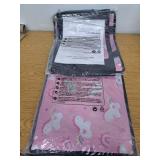 Kids Travel Tray Table Cover Pink 2 Pack
