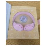 Disney Kids Bluetooth Foldable Headphones: Use Wired or Wireless Pink