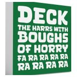 Funny Holiday Sign  5 x 5 inches 2 Pack