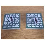 Funny Holiday Sign  5 x 5 inches 2 Pack