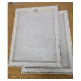 2 Count Japanese Bathroom Canvas Wall 12x16 Inch Framed