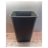 Rubbermaid Commercial Wastebasket Trash Container, 41QT/10.25 GAL, Plastic, Black, Stackable Trash Can for Bedroom/Bathroom/Office, Fits Under Desk/Sink/Cabinet