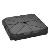 Square Patio Umbrella Based Base, Fill Up to 143lbs with Sand or 130lbs with Water