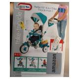 Little Tikes Perfect Fit 4-in-1 Trike in Teal Convertible Tricycle for Toddlers Retail: $130