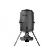 Moultrie 250 Lb. Gravity Deer Feeder - Tripod Game Feeder - Easy Conversion Adapter - Protein Pellet Ready - Rugged No-Power Setup for Deer Management - Retail: $160