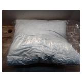 SARO LIFESTYLE Down Feather Pillow Insert, White, 23"x23"