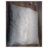 SARO LIFESTYLE Down Feather Pillow Insert, White, 23"x23"