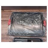 NutriChef 3-Piece Nonstick Kitchen Oven Baking Pans