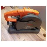 VEVOR Chop Saw, 7-1/4 in Stainless Steel Cold Cut Blade, 1200 W Motor, 4000 r/min Speed, 0-45° Adjustable Cutting Angle, Metal Cutting Chop Saw for Metal Square and Flat Tubes, I-Shaped Steels - Reta