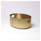 American Metalcraft Aluminum Beverage Tub 512oz, Gold - Retail: $112