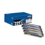 Brother Genuine TN2294PK Standard Yield 4-Pack Printer Toner Cartridges - Black, Cyan, Magenta, Yellow Toner Multipack - Retail: $229