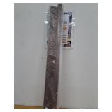 Cordless Room Darkening Mini Blind - 32 Inch Width, 64 Inch Length, 1" Slat Size - Mahogany - Cordless GII Deluxe Sundown Horizontal Windows Blinds for Interior by Achim Home Decor