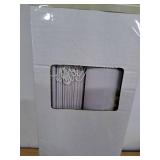 Cordless Light Filtering Mini Blind - 34 Inch Width, 48 Inch Length, 1" Slat Size - Pearl White - Cordless GII Morningstar Horizontal Windows Blinds for Interior by Achim Home Decor