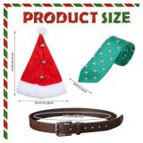 3 Pcs Christmas Men 1980s Movie Costume