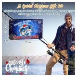 Fishing Advent Calendar 2025, 24 Days Christmas Countdown Gift Set