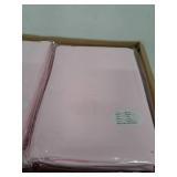 8 Pack Pink Round Tablecloth 120 Inch Polyester