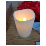 Christmas Tree Metal Candle Holder and Christmas Bows Bundle