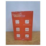 Kinglucky [New 2025 All-in-One Kids Audio Player, No Wi-Fi or Cards Needed, Built-in Stories, White Noise, Pixel Display, 2 Mics & Bluetooth, Screen for Toddlers & Girls (Pink)