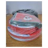 5 Ft Christmas Garland and 150 PC Plate and Napkin Set Bundle