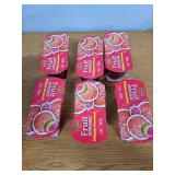 (Best if Used by February 21 2026)  Del Monte FRUIT SNACK CUPS 6 Pack