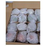 16 Piece Christmas Ornament and Red Green Christmas Bow Bundle