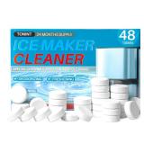48 Pack Ice Machine Cleaner Descaler Tablets-Ice Maker Cleaner