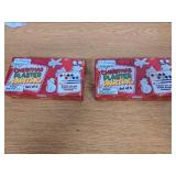 Christmas Ceramic Painting Kit for Kids - 6 Ceramic Figures, 2 Paint Sets, and 2 Brushes- 2 Pack