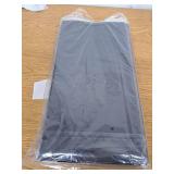 6 Pack Plastic Table Cloth, Black Thick Tablecloths Rectangle Table Cover 54 x 108 Inch