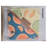 3 Count of Cute Fruit Dog Bandanas 2 Pack, 4 Patterns Watermelon Lemon Orange Melon, Summer Dog Bibs for Large and XL Breed, Reversible Boy and Girl Pet Scarf (Small) (6 Bandanas)