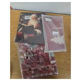 Christmas Holiday Area Rug, Printed Painting, and Throw Pillow Cover Case