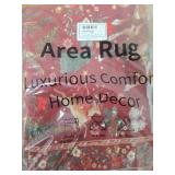 Christmas Holiday Area Rug, Printed Painting, and Throw Pillow Cover Case