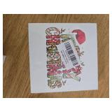 CHRISTMAS SIGNS- Wall Decor, 3 Count 5"x5"