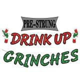 3 Count of Vintend Pre-Strung Drink Up Grinches Banner