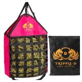 Tripple-D Horse Supplies Top Loading Slow Feeder Hay Bag