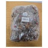 4 Pcs Christmas Jingle Bells Candle Rings