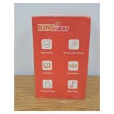 Kinglucky [New 2025 All-in-One Kids Audio Player, No Wi-Fi or Cards Needed, Built-in Stories, White Noise, Pixel Display, 2 Mics & Bluetooth, Screen for Toddlers & Girls (Pink) - Retail: $30