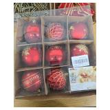 Holiday Ornament and Bow Collection Set