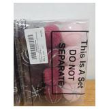 2 Sets of Namalu Lavender 24 Pcs 1.57 Inches Velvet Ornaments