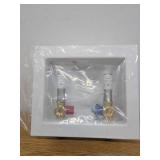 Washing Machine Outlet Box (Laundry), Niikappu 1/2 Inch Push-Fit Inlet x 3/4 Inch MHT Outlet Connection, Center Drain/Side Drain, with Stainless Steel Water Hammer Arrestor(WM010)