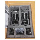 Hood Latches Aluminum Hood Catch Replacement for Jeep Wrangler JK/JKU 2007-2017, JL/JLU 2018+ & Jeep Gladiator 2020+ with Painted, Patented Design (Black,1 Pair) - Retail: $50