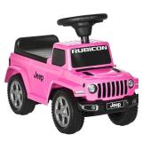 Aosom Kids Ride on Push Car, with Engine Sounds & Under-Seat Storage - Retail: $60