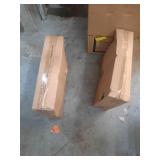 Medline Durable Folding Steel Transport Wheelchair with 12-Inch Wheels 19-Inch Seat Width  Gray Frame  Microban  Burgundy Upholstery - Retail: $132