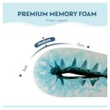 3 Inch 5-Zone Memory Foam Mattress Topper Size: Full - Retail: $52