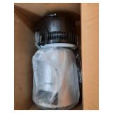 VEVOR 1.1 Gal Water Distiller, 0.3 Gal/H, Distilled Water Maker Machine 750W 0-99H Timing Set Temp Display, 304 Stainless Steel Countertop Distiller Glass Carafe Cleaning Powder 3 Carbon Packs, Silver