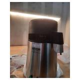 VEVOR Water Distiller, 4L/1.1 Gallon Pure Water Purifier Filter for Home Countertop, 750W Distilled Water Maker, Stainless Steel Interior Distiller Water Making Machine to Make Clean Water, Silver - R