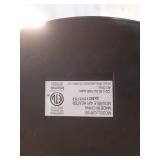 Bladeless 1500-Watt 28 in. Electric Oscillating Tower Ceramic Space Heater with Remote Control - Retail: $100